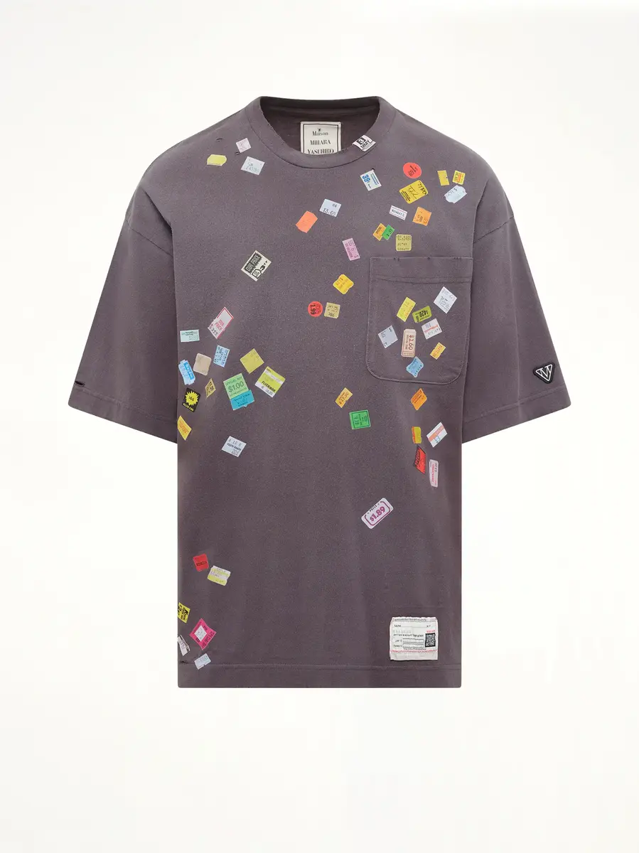 Maison MIHARA YASUHIRO Price Sticker T-shirt | Thumbnail 2 Maison MIHARA YASUHIRO Price Sticker T-shirt | Thumbnail 2