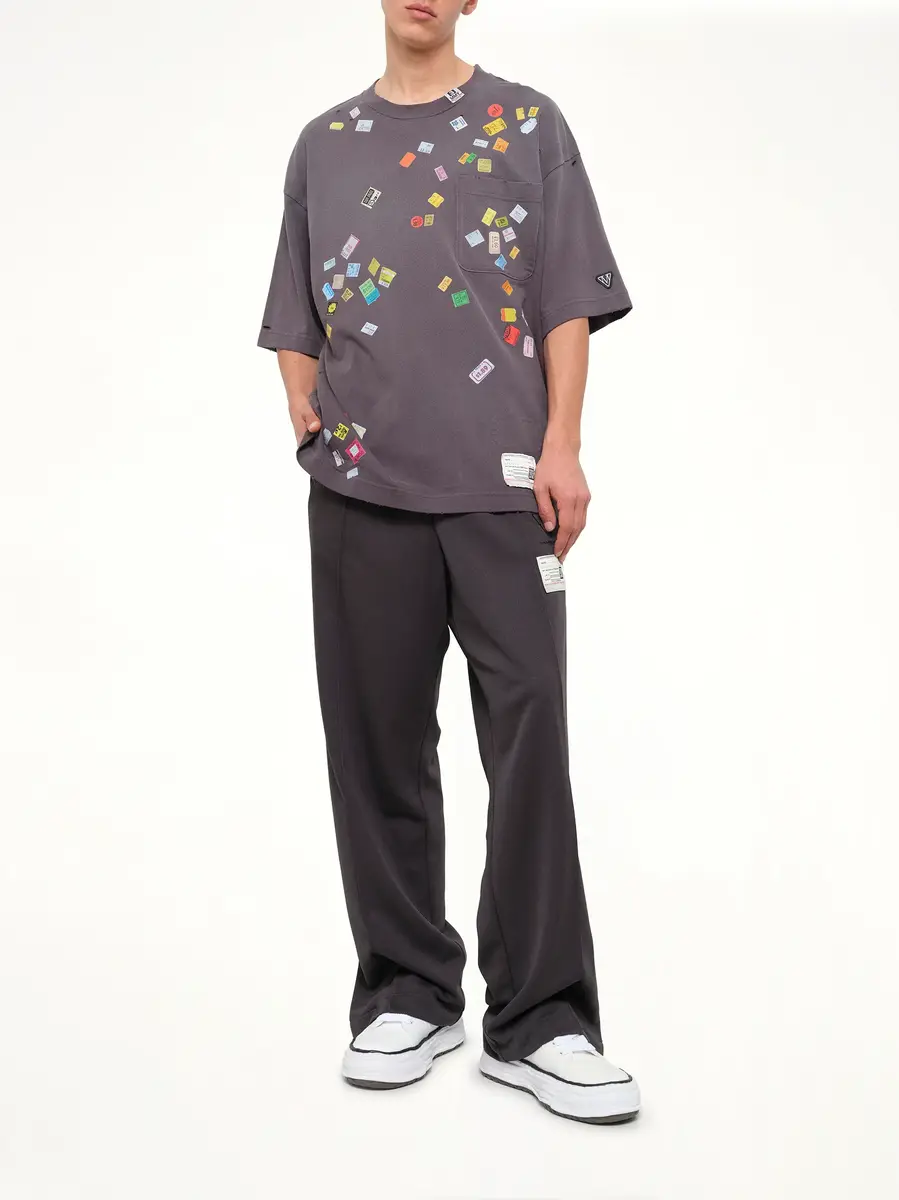 Maison MIHARA YASUHIRO Price Sticker T-shirt | Thumbnail 4 Maison MIHARA YASUHIRO Price Sticker T-shirt | Thumbnail 4