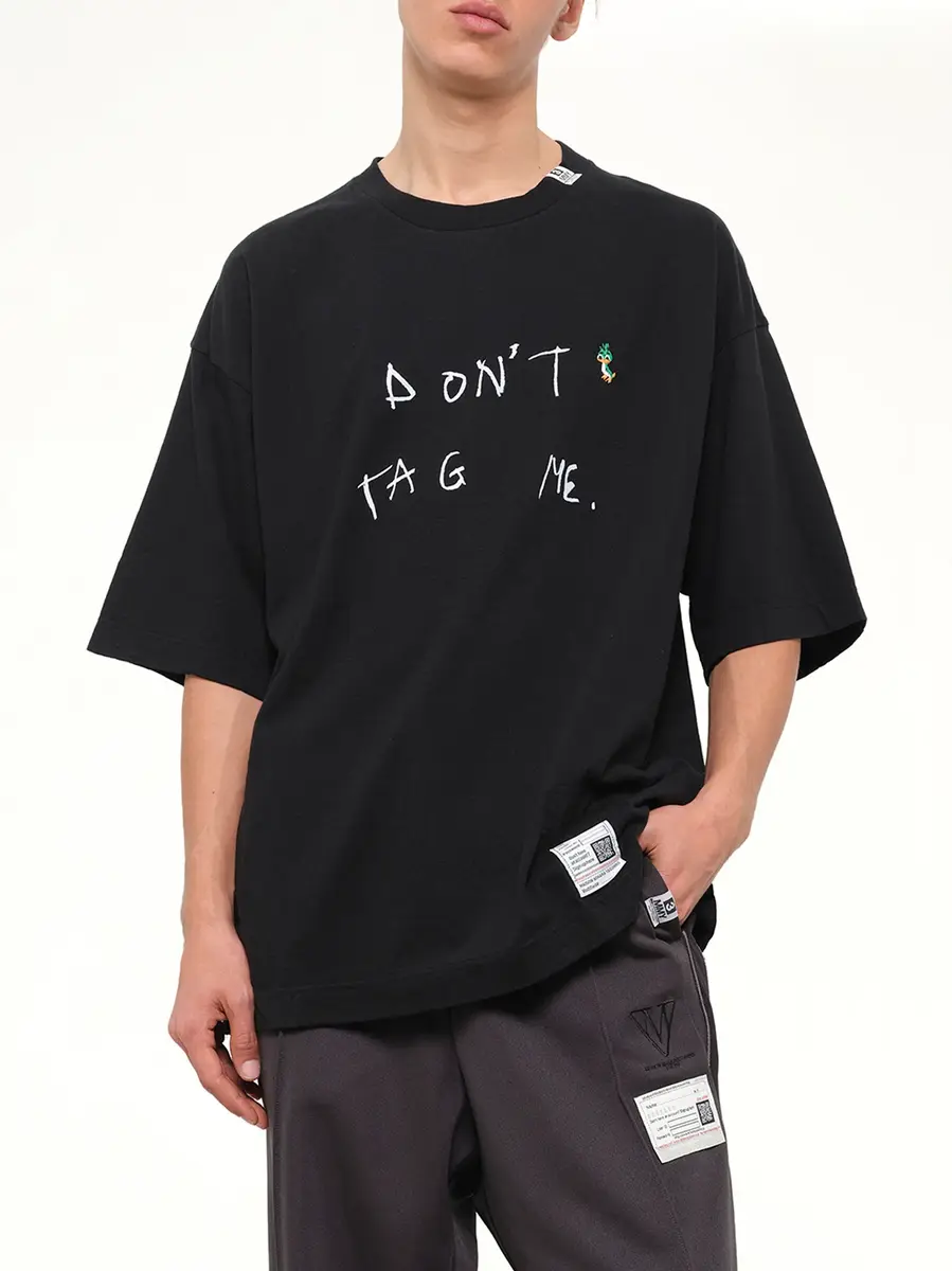 Maison MIHARA YASUHIRO Don't Tag Me. Printed T-shirt | Thumbnail 6 Maison MIHARA YASUHIRO Don't Tag Me. Printed T-shirt | Thumbnail 6