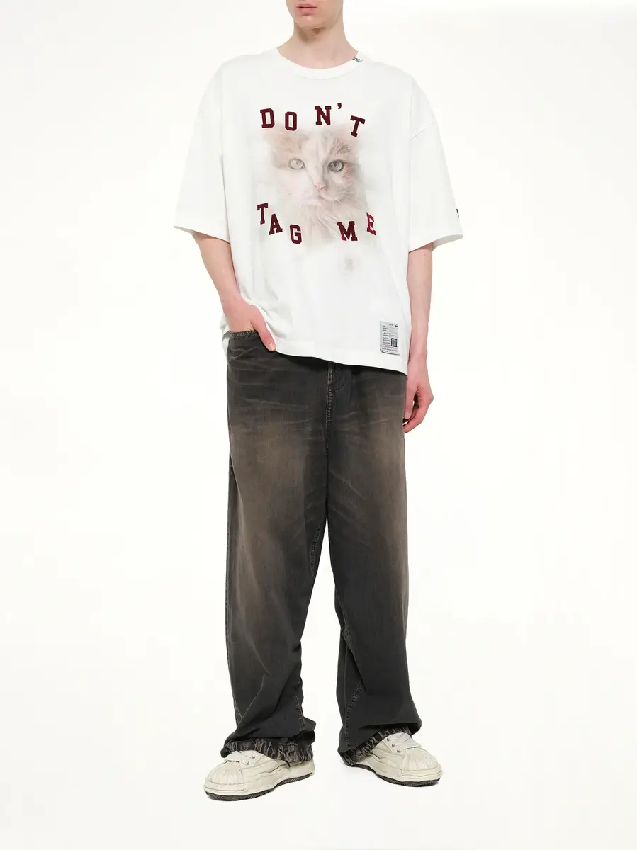 Maison MIHARA YASUHIRO Cat Printed T-shirt | Thumbnail 4 Maison MIHARA YASUHIRO Cat Printed T-shirt | Thumbnail 4