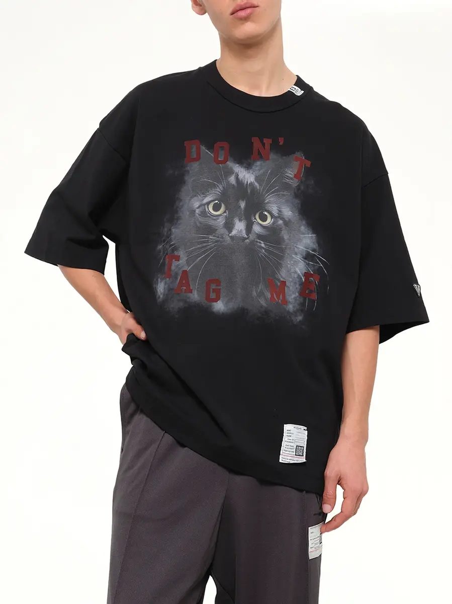 Maison MIHARA YASUHIRO Cat Printed T-shirt | Thumbnail 6 Maison MIHARA YASUHIRO Cat Printed T-shirt | Thumbnail 6
