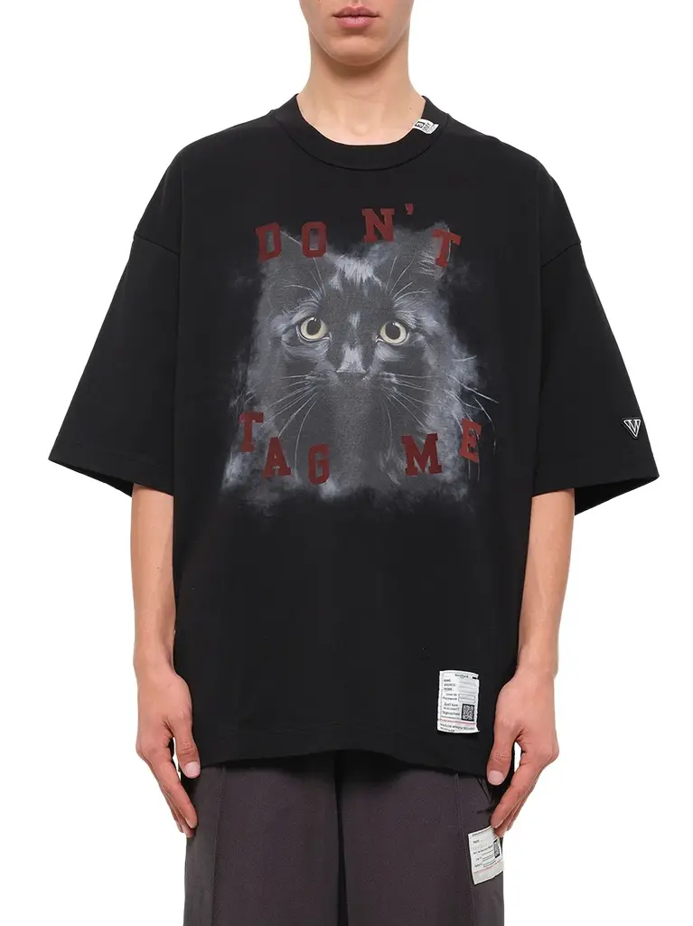 Maison MIHARA YASUHIRO Cat Printed T-shirt