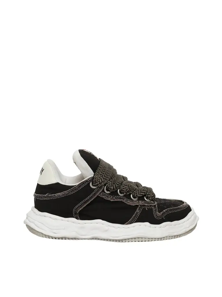 Maison MIHARA YASUHIRO Wayne Puffer Patterned Lace Low Top Sneakers