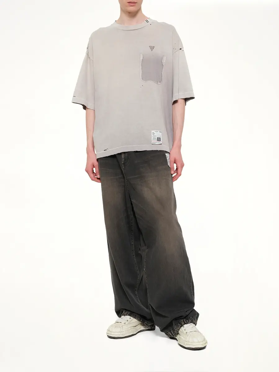 Maison MIHARA YASUHIRO Sun Faded T-shirt | Thumbnail 4 Maison MIHARA YASUHIRO Sun Faded T-shirt | Thumbnail 4