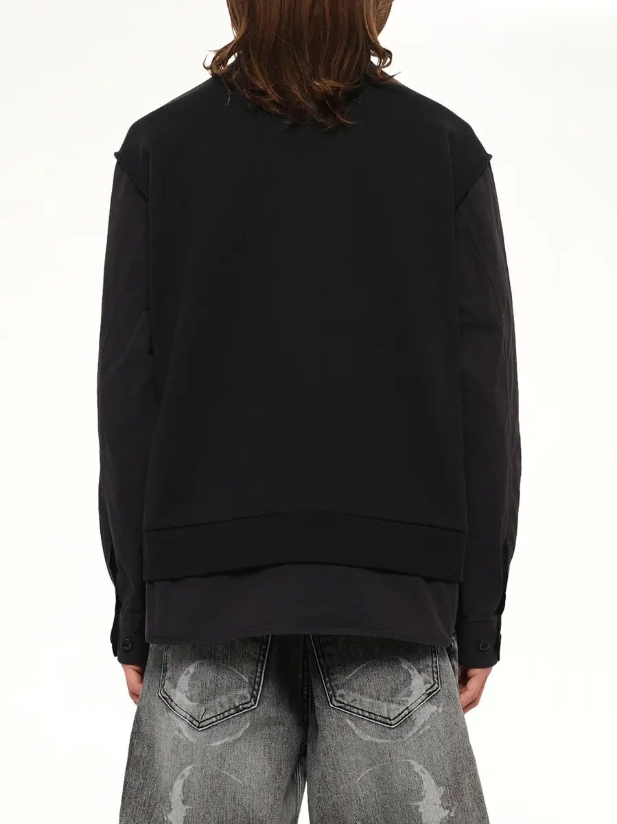Undercover Cotton Rib Shirt | Thumbnail 5 Undercover Cotton Rib Shirt | Thumbnail 5