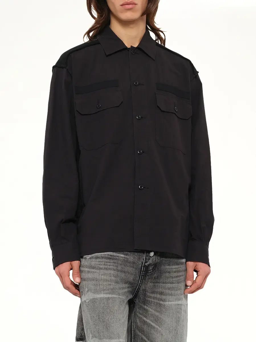 Undercover Cotton Rib Shirt | Thumbnail 6 Undercover Cotton Rib Shirt | Thumbnail 6