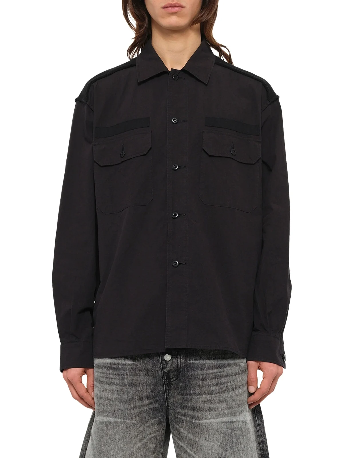 Undercover Cotton Rib Shirt