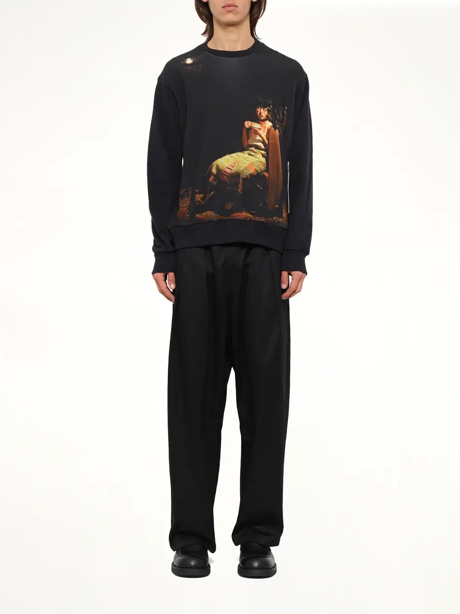 Undercover Cindy Sherman Sweatshirt in Charcoal | Thumbnail 7 Undercover Cindy Sherman Sweatshirt in Charcoal | Thumbnail 7