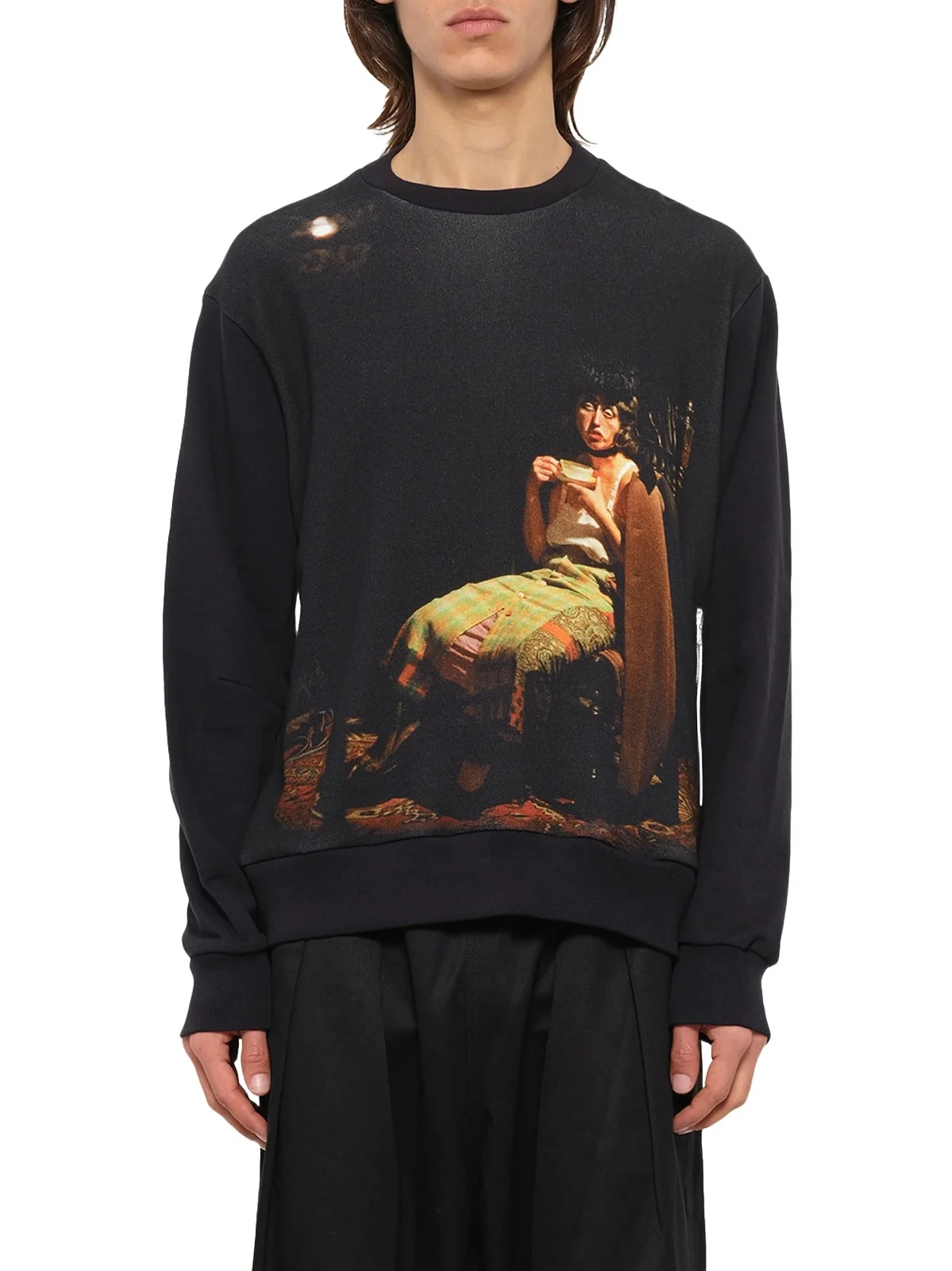Undercover Cindy Sherman Sweatshirt in Charcoal