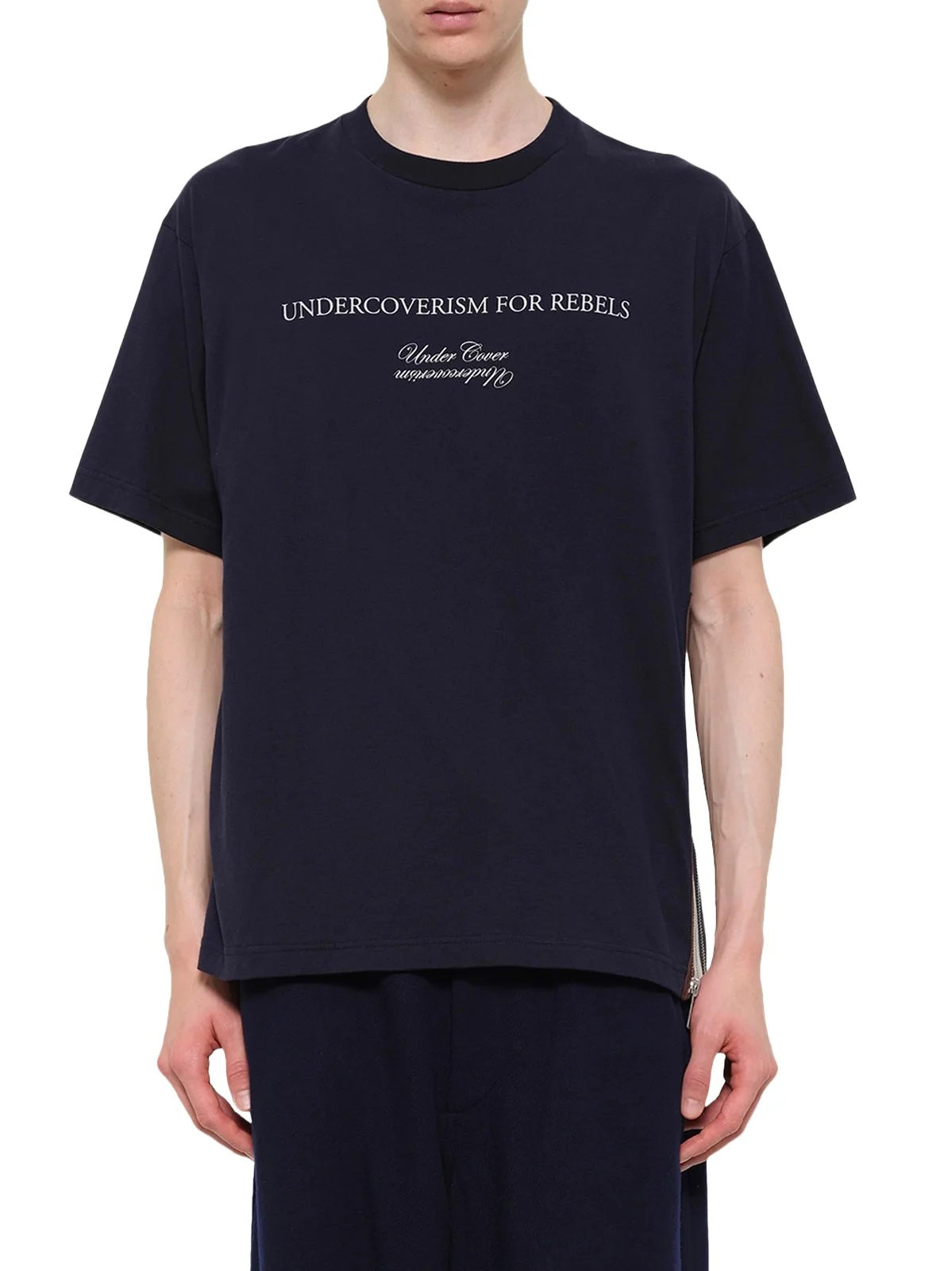Side Zipper T-shirt Side Zipper T-shirt