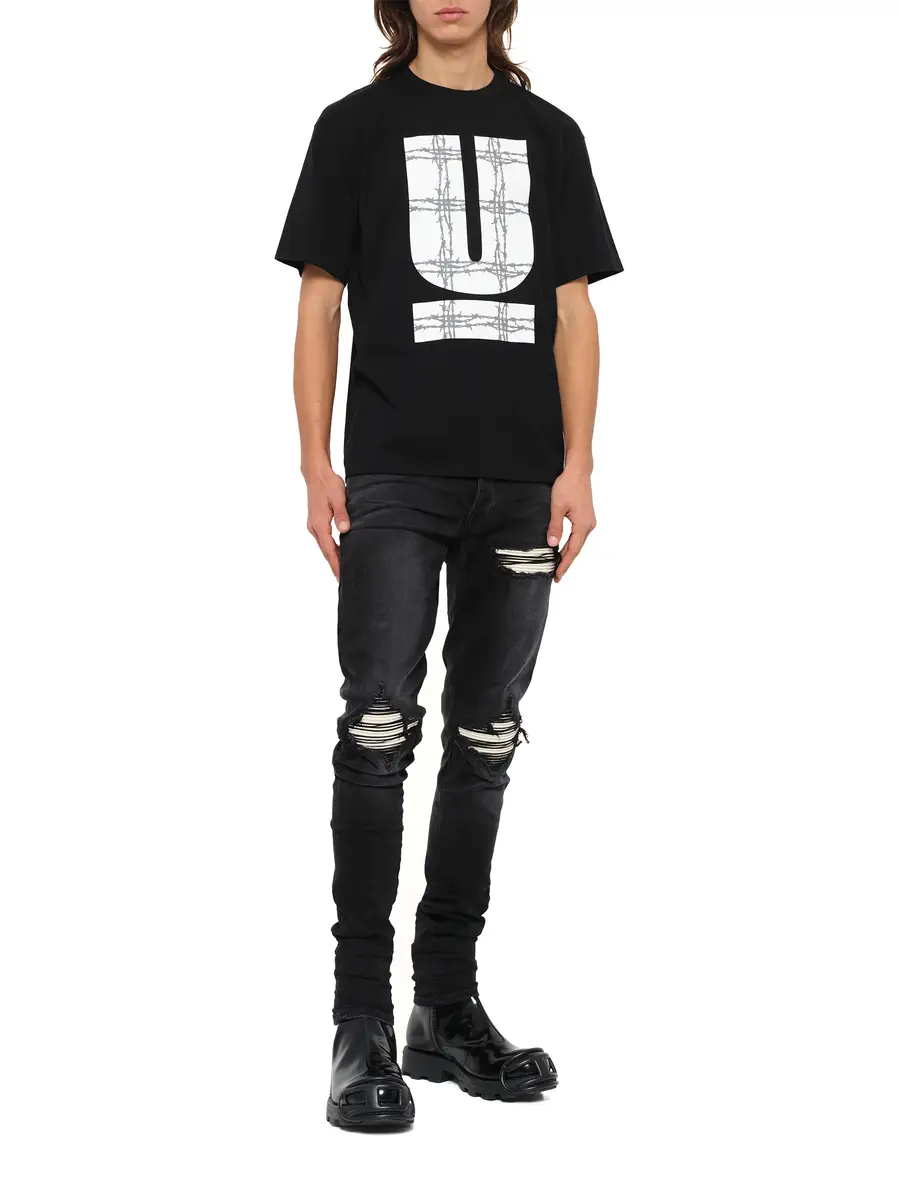 Undercover Barbed U T-shirt | Thumbnail 4 Undercover Barbed U T-shirt | Thumbnail 4