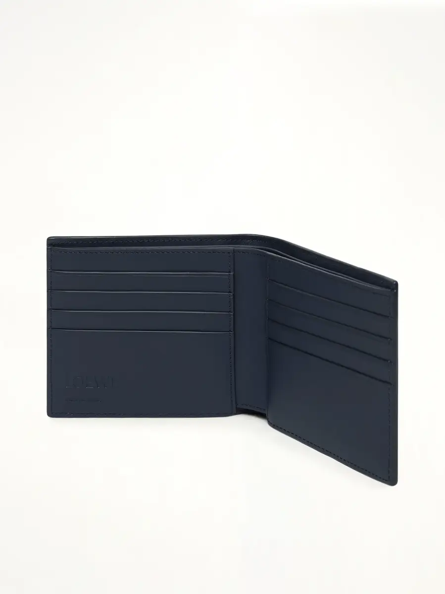 Loewe Puzzle Edge Bifold Wallet Multi in Blue Grey/navy | Thumbnail 4 Loewe Puzzle Edge Bifold Wallet Multi in Blue Grey/navy | Thumbnail 4
