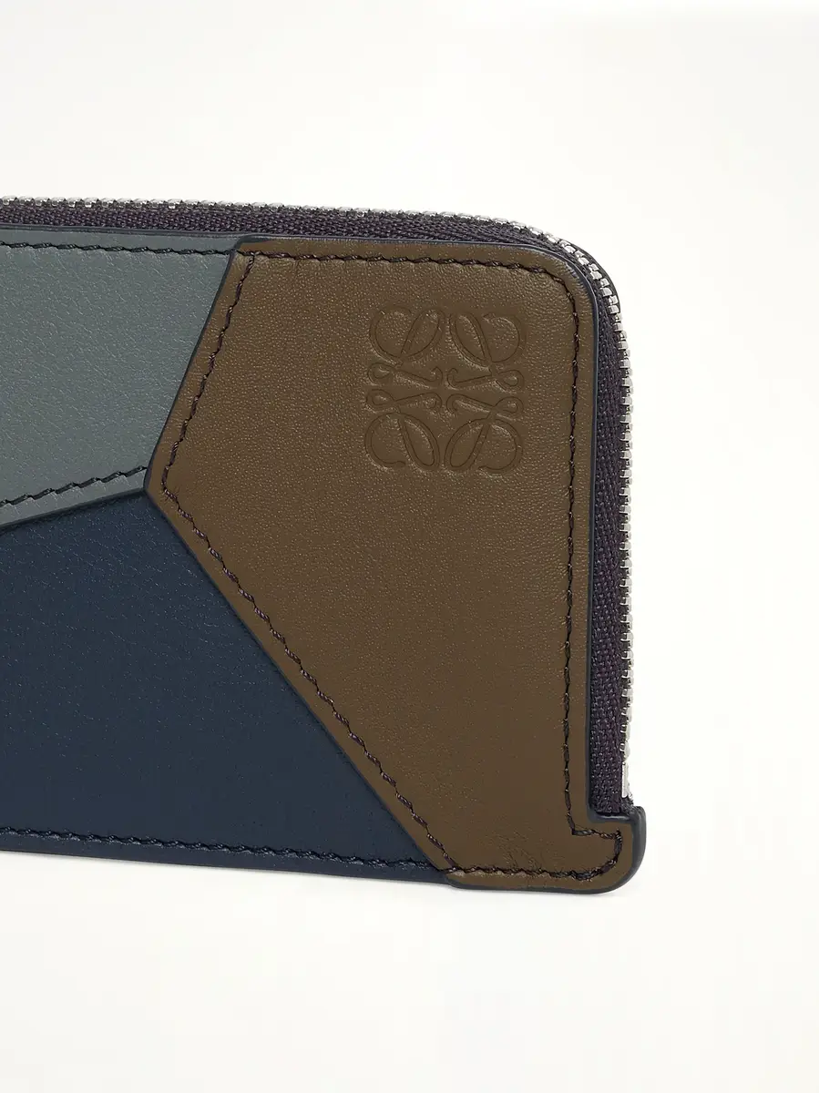 Loewe Puzzle Edge Coin Cardholder Multi in Blue Grey/navy | Thumbnail 4 Loewe Puzzle Edge Coin Cardholder Multi in Blue Grey/navy | Thumbnail 4