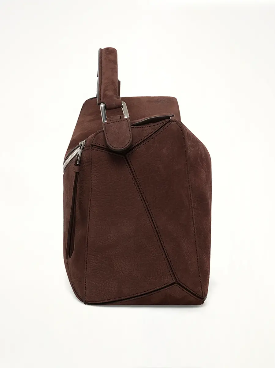 Loewe Puzzle Large Bag in Dark Chestnut | Thumbnail 7 Loewe Puzzle Large Bag in Dark Chestnut | Thumbnail 7