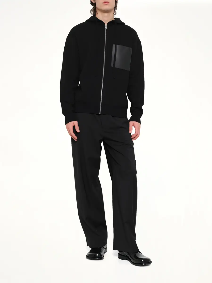 Loewe Wool Zip-up Hoodie | Thumbnail 4 Loewe Wool Zip-up Hoodie | Thumbnail 4