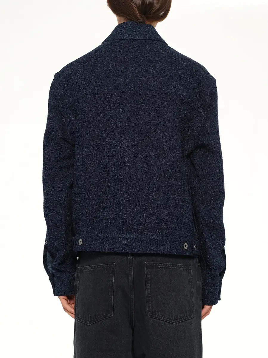 Loewe Trucker Jacket in Dark Denim Blue | Thumbnail 5 Loewe Trucker Jacket in Dark Denim Blue | Thumbnail 5