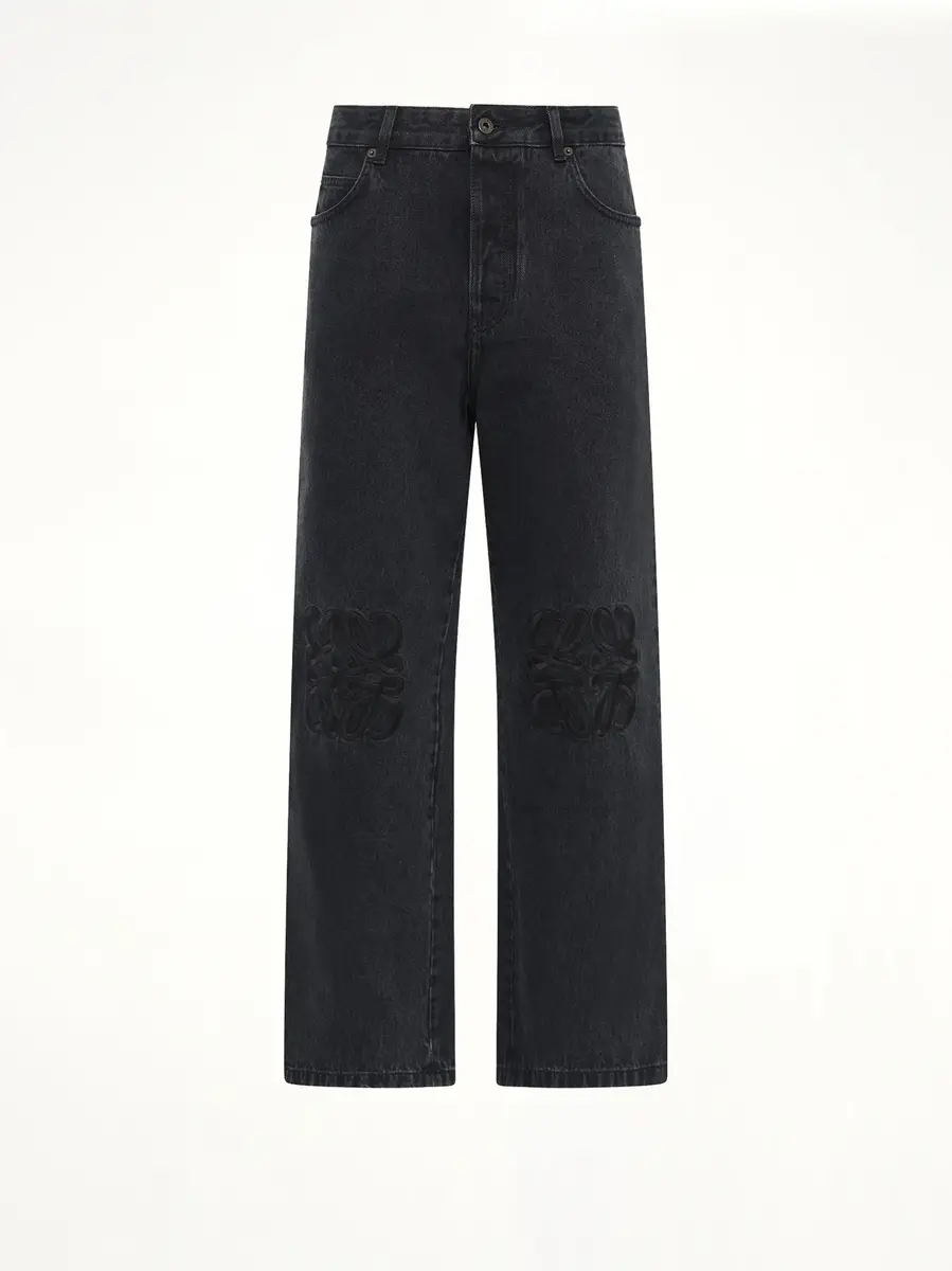 Loewe Tonal Anagram Baggy Jeans AF | Thumbnail 2