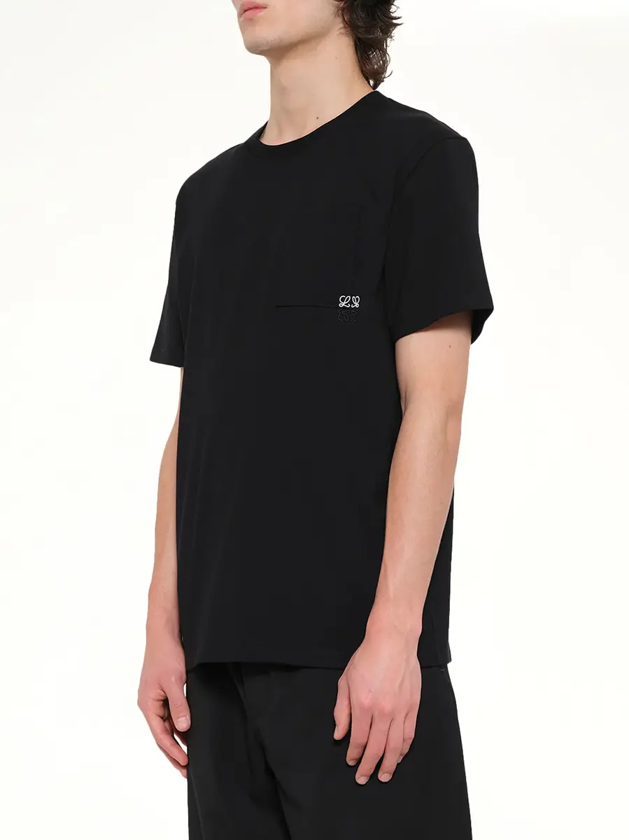 Loewe Two-tone Anagram Relaxed Fit T-shirt | Thumbnail 3 Loewe Two-tone Anagram Relaxed Fit T-shirt | Thumbnail 3
