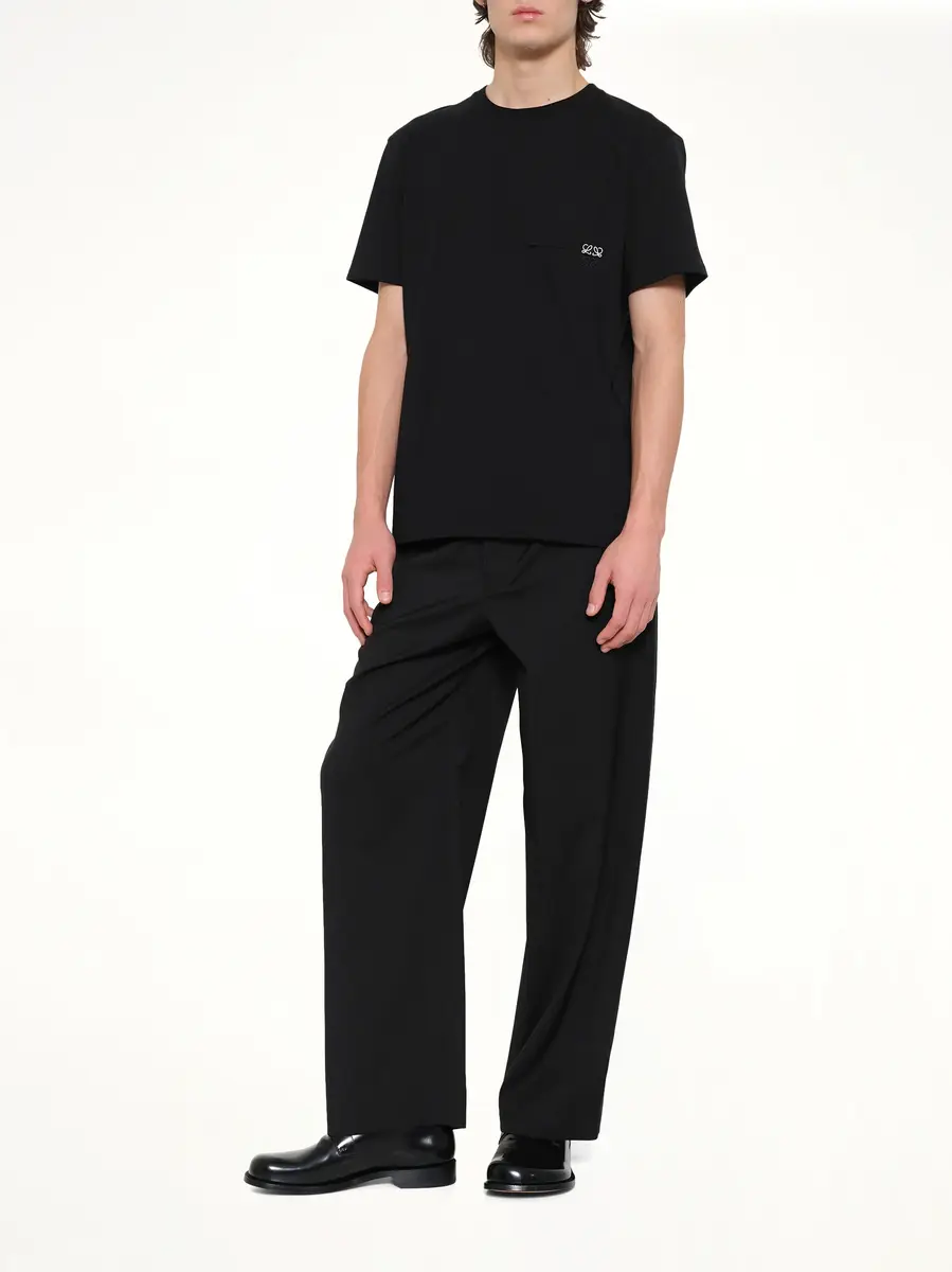 Loewe Two-tone Anagram Relaxed Fit T-shirt | Thumbnail 4 Loewe Two-tone Anagram Relaxed Fit T-shirt | Thumbnail 4