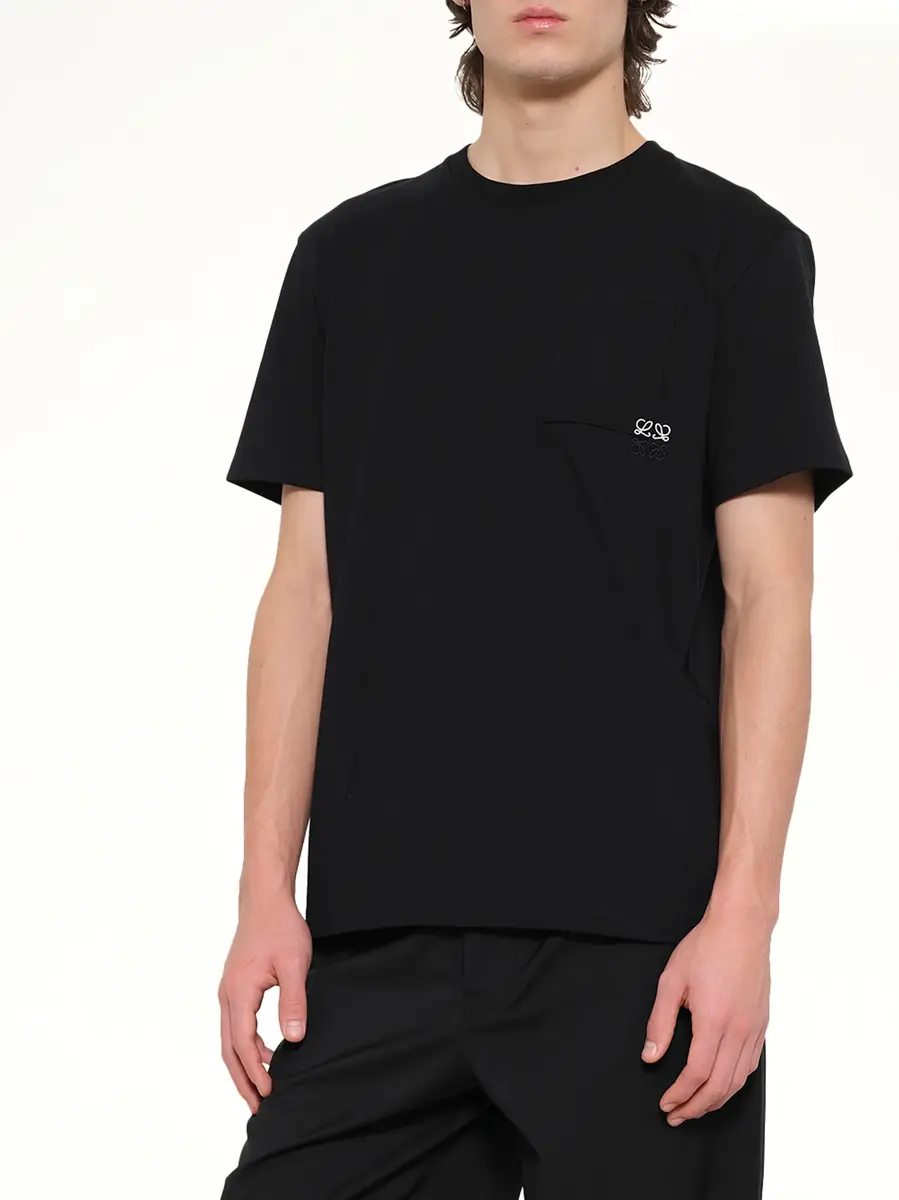 Loewe Two-tone Anagram Relaxed Fit T-shirt | Thumbnail 6 Loewe Two-tone Anagram Relaxed Fit T-shirt | Thumbnail 6