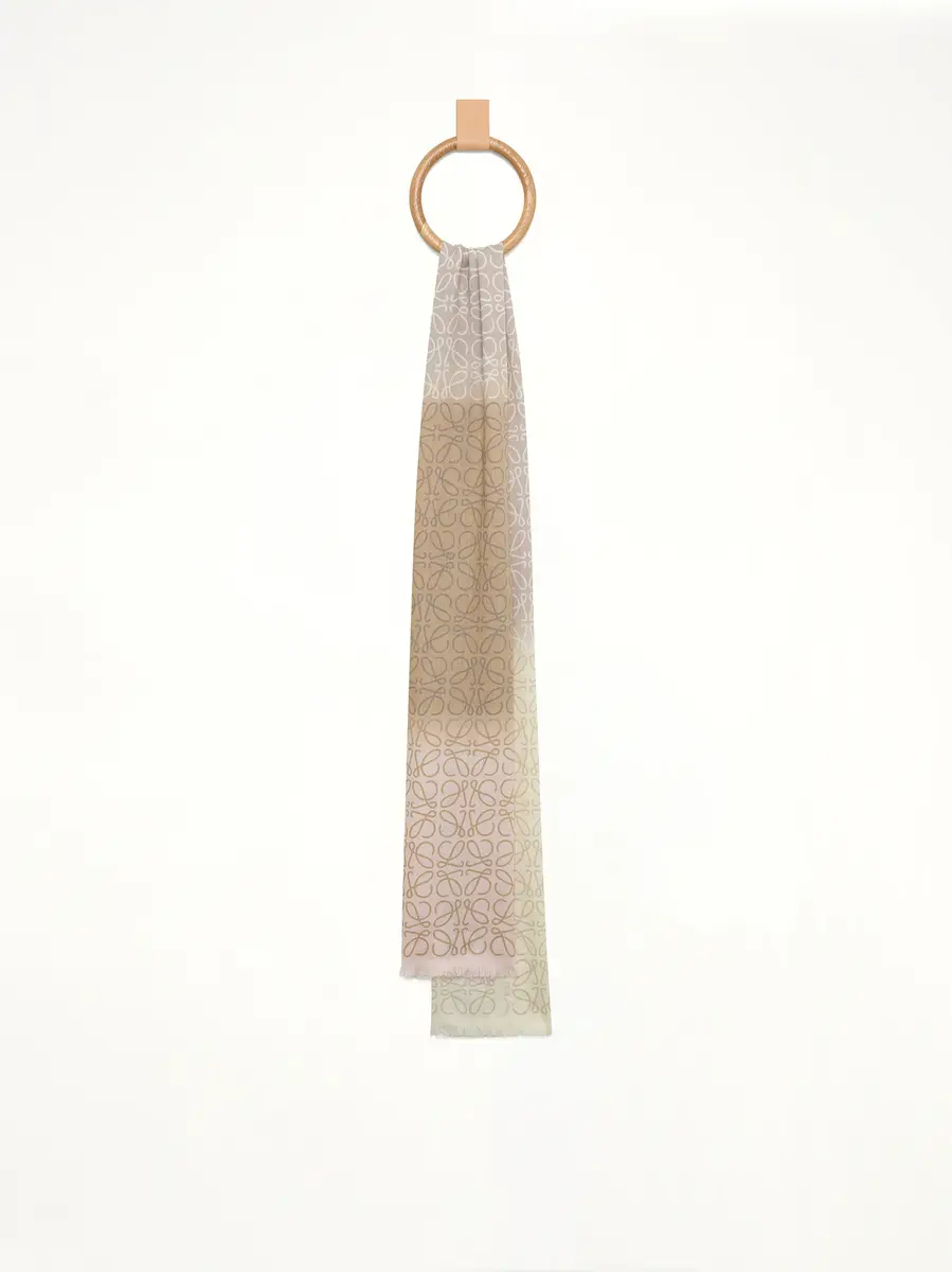 Loewe 45x200 Anagram Scarf in Light Link/beige | Thumbnail 3 Loewe 45x200 Anagram Scarf in Light Link/beige | Thumbnail 3