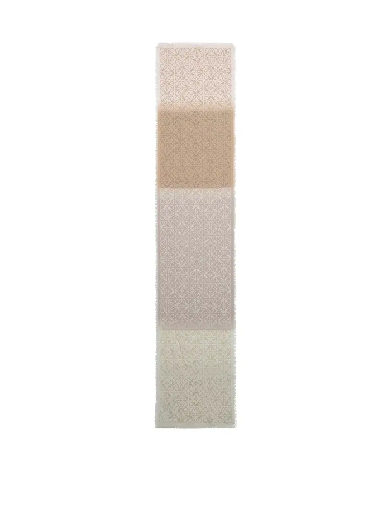 45x200 Anagram Scarf in Light Link/beige 45x200 Anagram Scarf in Light Link/beige