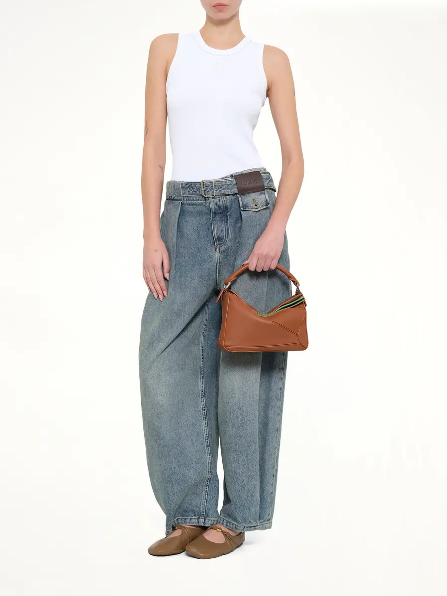 Loewe Puzzle Layers S Bag in Multicolor Squirrel | Thumbnail 4 Loewe Puzzle Layers S Bag in Multicolor Squirrel | Thumbnail 4