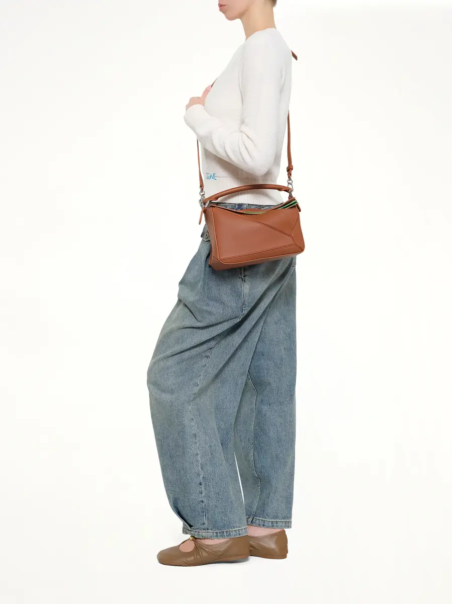 Loewe Puzzle Layers S Bag in Multicolor Squirrel | Thumbnail 9 Loewe Puzzle Layers S Bag in Multicolor Squirrel | Thumbnail 9