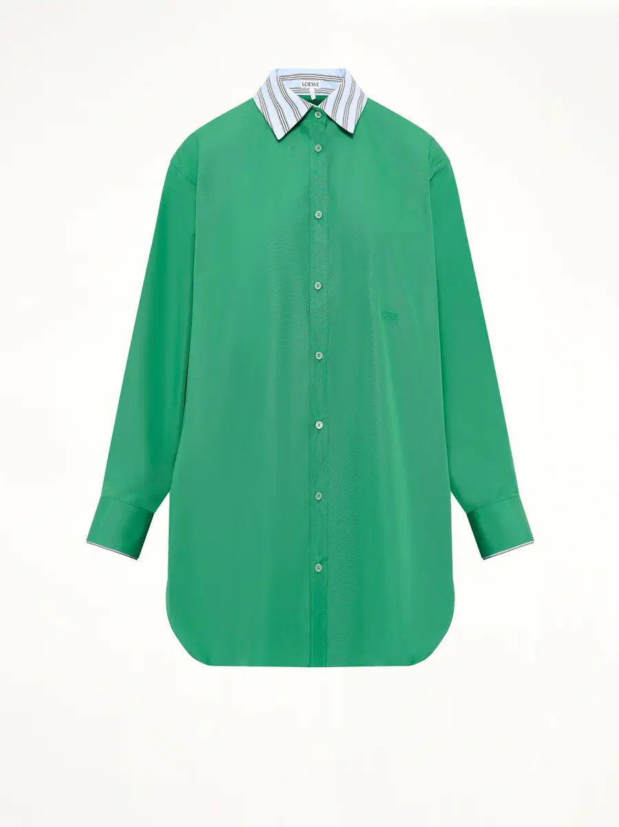 Loewe Cotton Poplin Shirt Dress | Thumbnail 2 Loewe Cotton Poplin Shirt Dress | Thumbnail 2