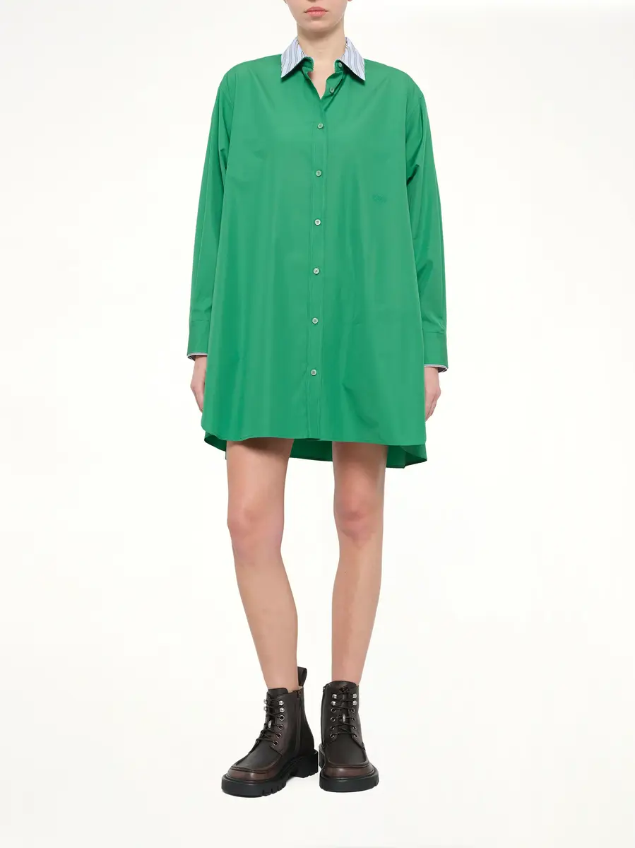 Loewe Cotton Poplin Shirt Dress | Thumbnail 4 Loewe Cotton Poplin Shirt Dress | Thumbnail 4