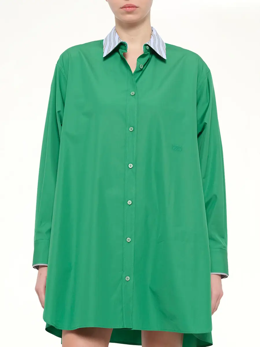 Loewe Cotton Poplin Shirt Dress | Thumbnail 6 Loewe Cotton Poplin Shirt Dress | Thumbnail 6