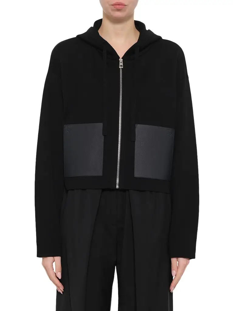 Wool Zip-up Hoodie Wool Zip-up Hoodie