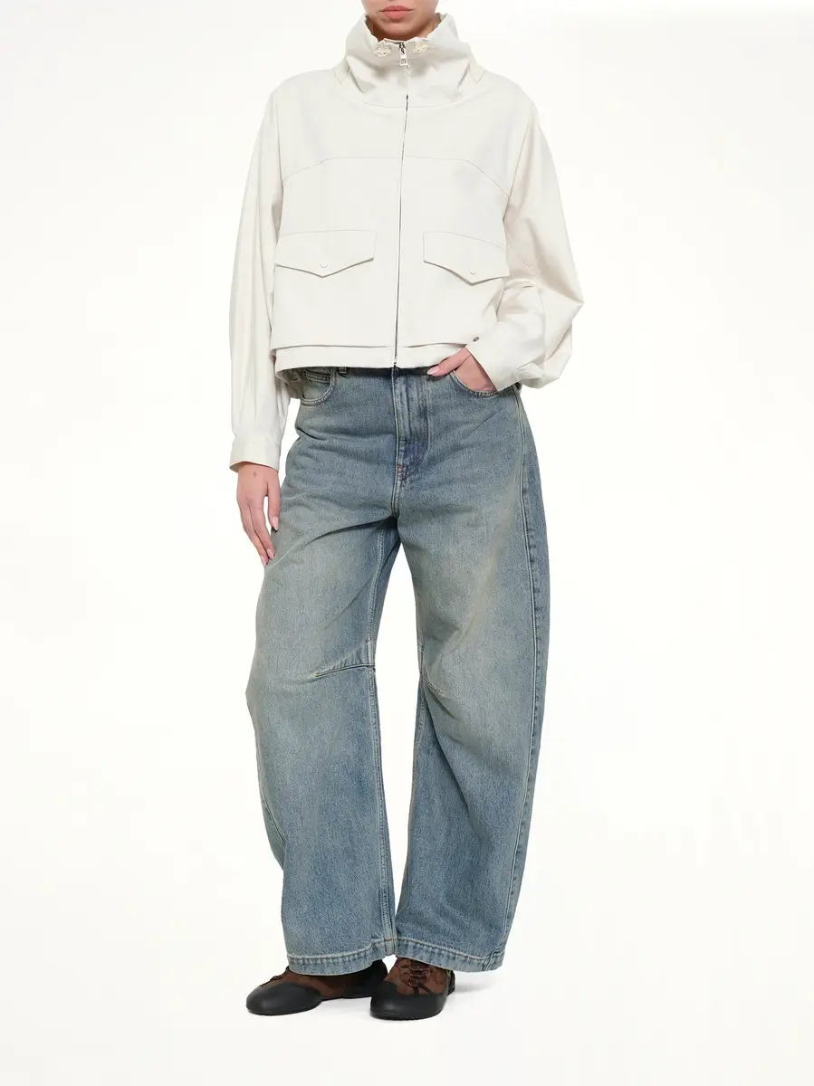 Loewe Cotton Silk Gabardine Jacket | Thumbnail 4 Loewe Cotton Silk Gabardine Jacket | Thumbnail 4