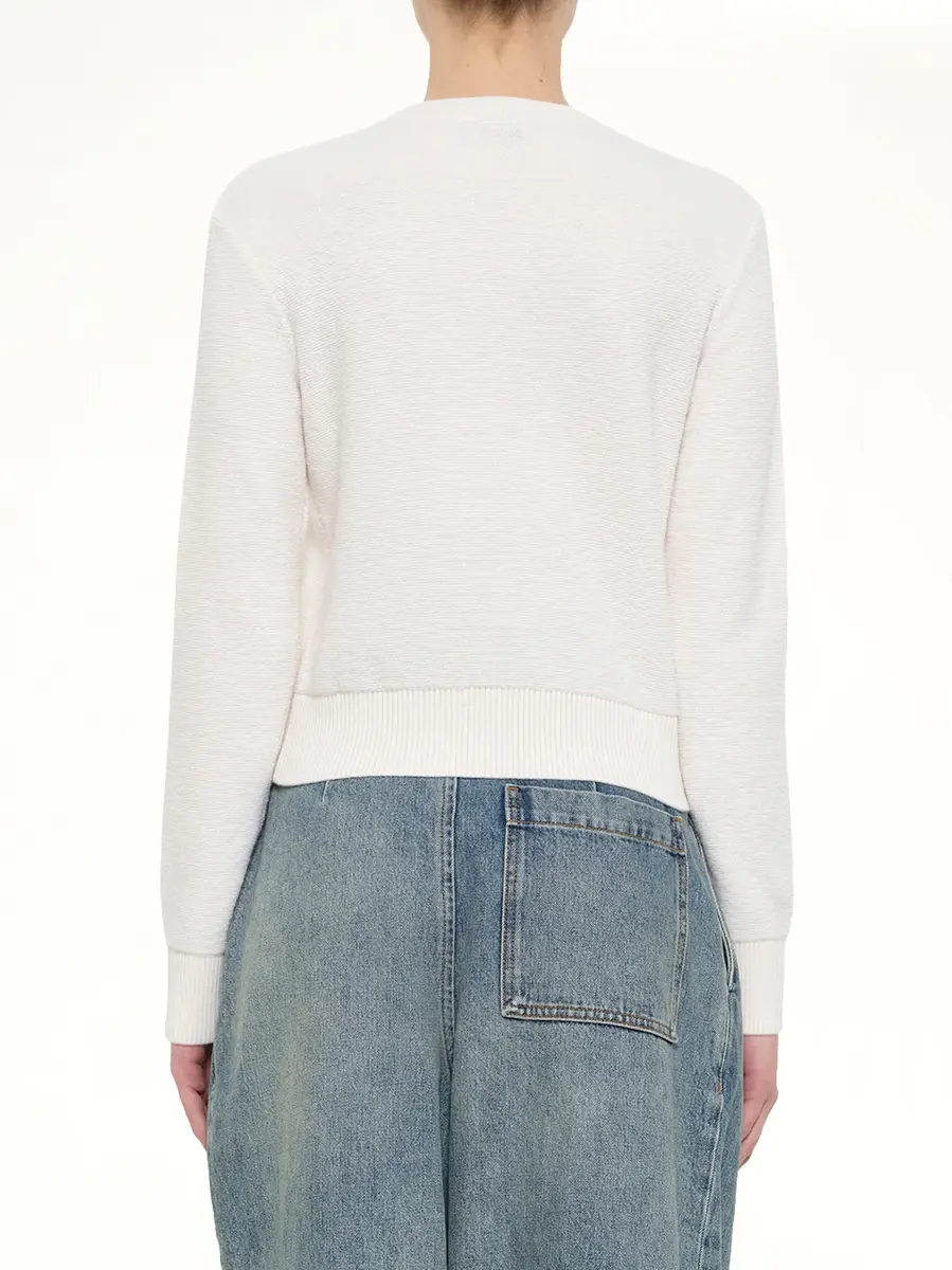 Loewe Wool Sweater in Ecru/blue | Thumbnail 5 Loewe Wool Sweater in Ecru/blue | Thumbnail 5