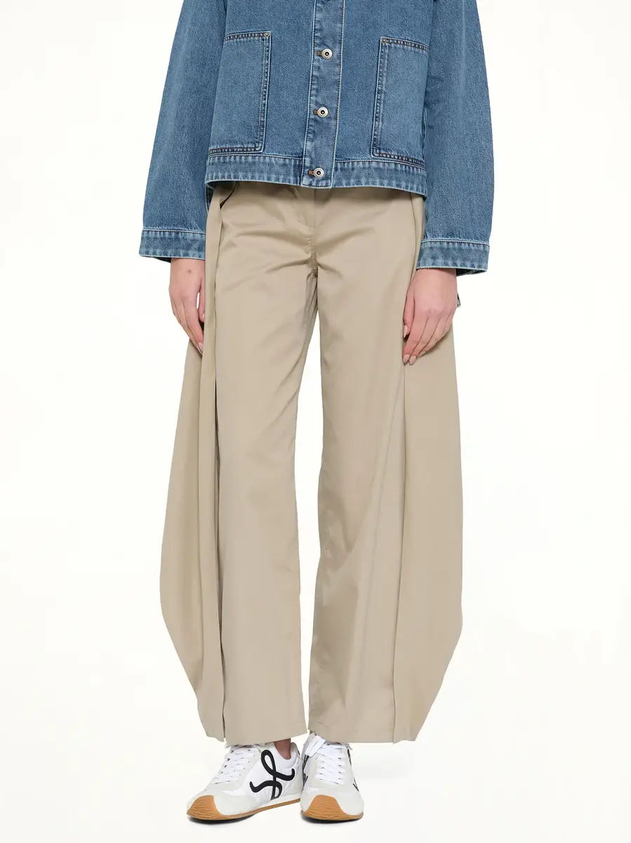 Loewe Cotton Silk Gabardine Trousers AF | Thumbnail 6