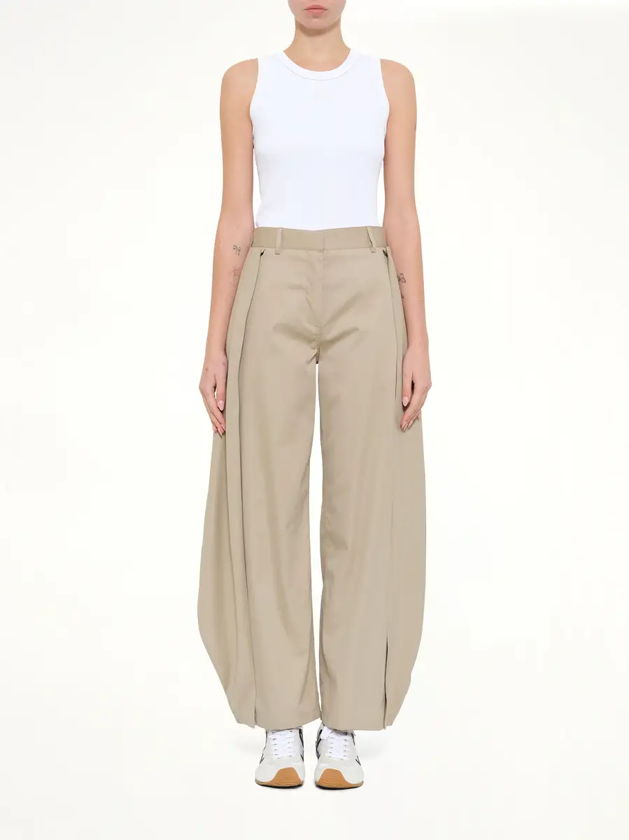 Loewe Cotton Silk Gabardine Trousers AF | Thumbnail 7