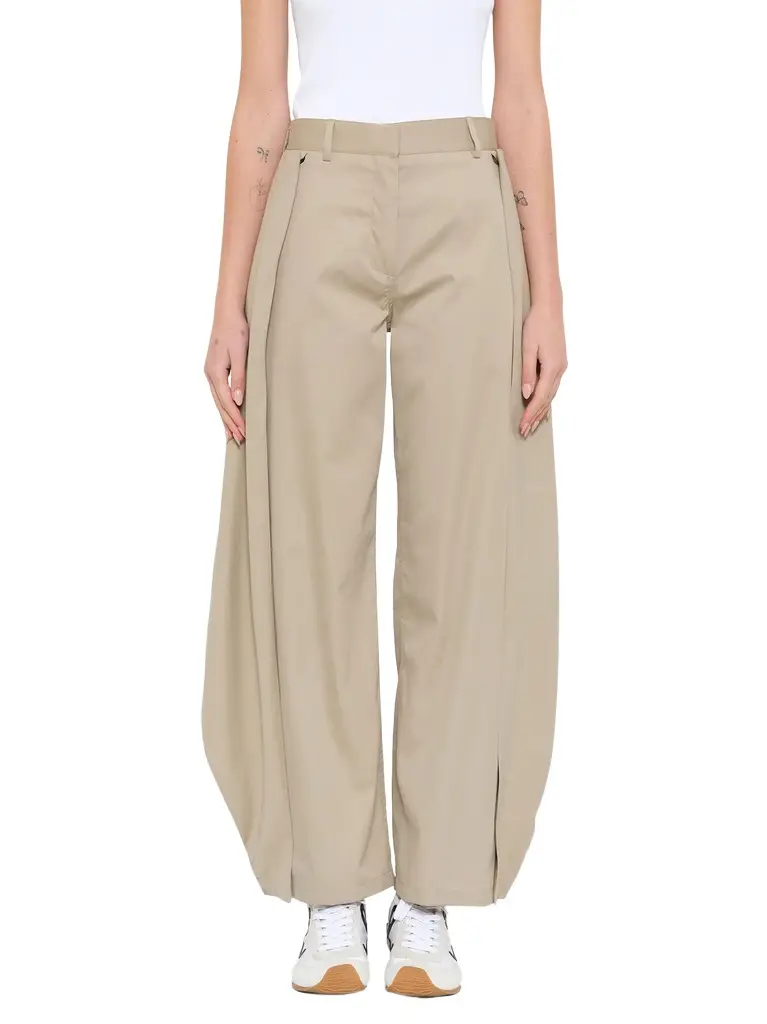 Cotton Silk Gabardine Trousers AF Cotton Silk Gabardine Trousers AF