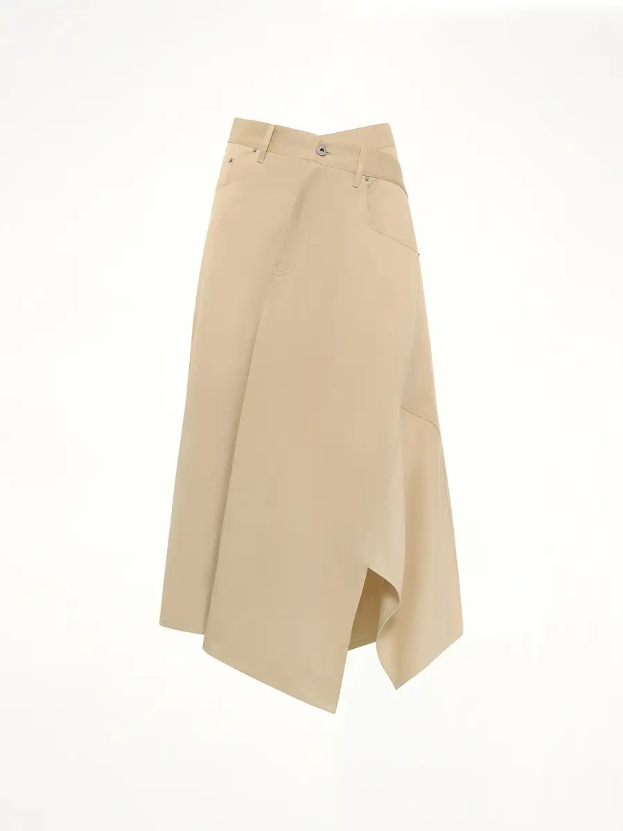 Loewe Cotton Utility Asymmetric Skirt | Thumbnail 2 Loewe Cotton Utility Asymmetric Skirt | Thumbnail 2