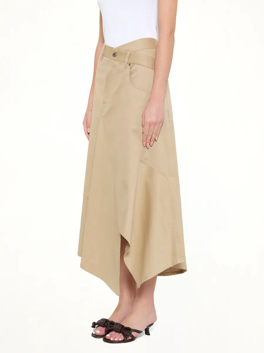 Loewe Cotton Utility Asymmetric Skirt | Thumbnail 3 Loewe Cotton Utility Asymmetric Skirt | Thumbnail 3