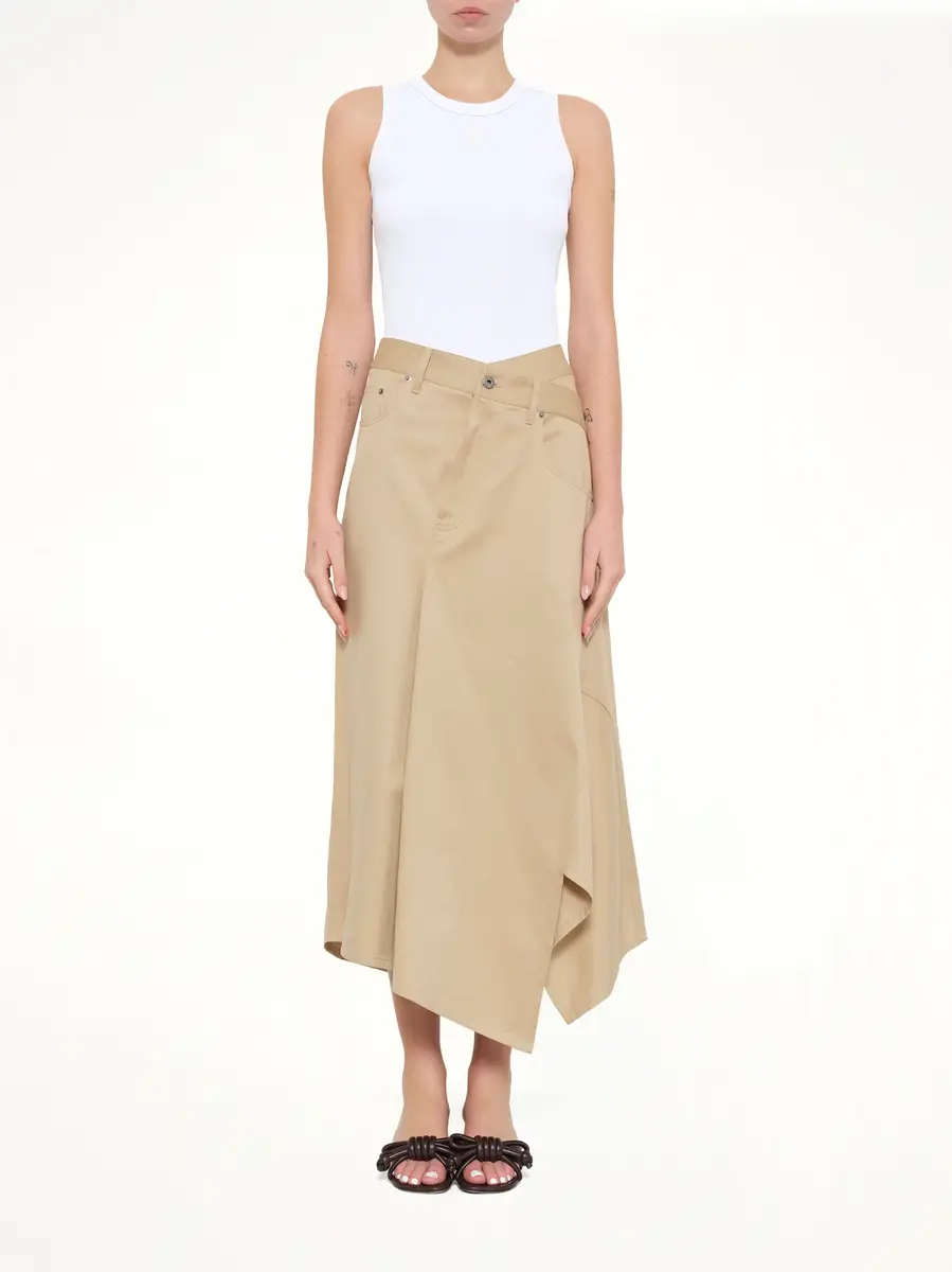 Loewe Cotton Utility Asymmetric Skirt | Thumbnail 7 Loewe Cotton Utility Asymmetric Skirt | Thumbnail 7