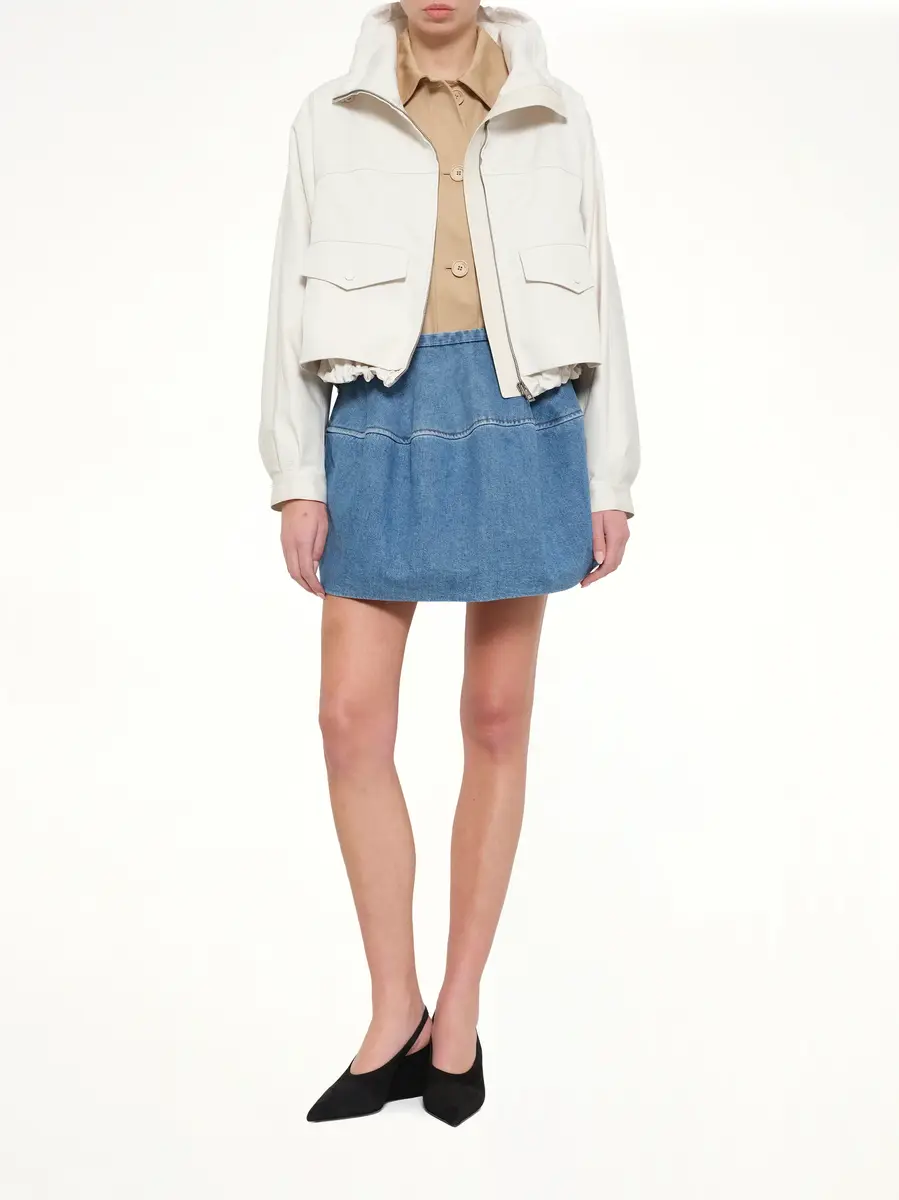 Loewe Denim Balloon Skirt in Light Blue | Thumbnail 4 Loewe Denim Balloon Skirt in Light Blue | Thumbnail 4