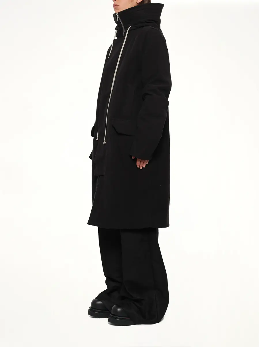 Rick Owens Brushed Twill Megaparka | Thumbnail 3 Rick Owens Brushed Twill Megaparka | Thumbnail 3