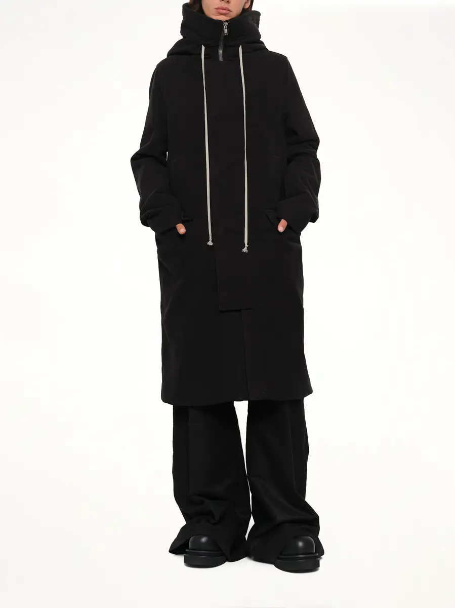 Rick Owens Brushed Twill Megaparka | Thumbnail 4 Rick Owens Brushed Twill Megaparka | Thumbnail 4