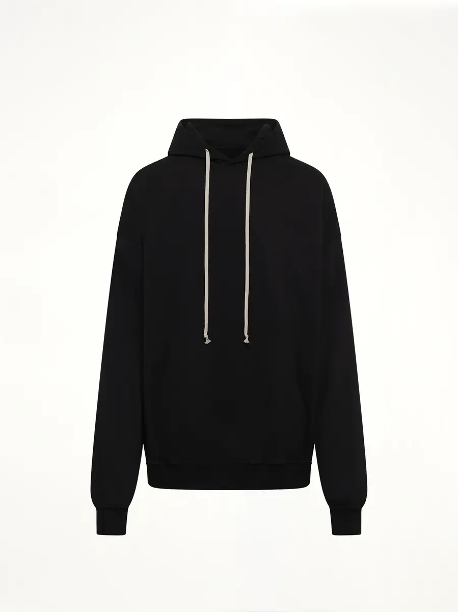 Rick Owens Heavy Jersey Hun Hoodie | Thumbnail 2 Rick Owens Heavy Jersey Hun Hoodie | Thumbnail 2