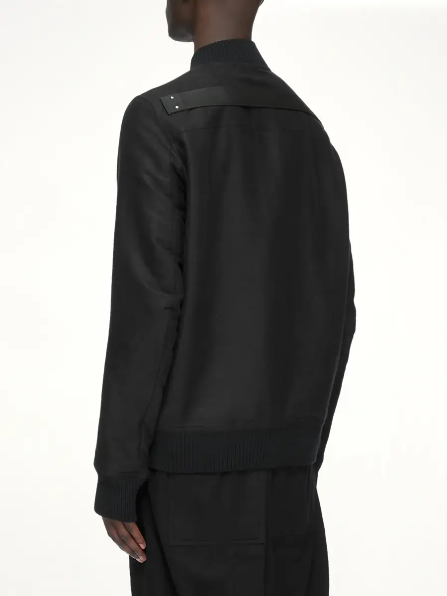 Rick Owens Moleskin Heizer Flight Jacket | Thumbnail 4