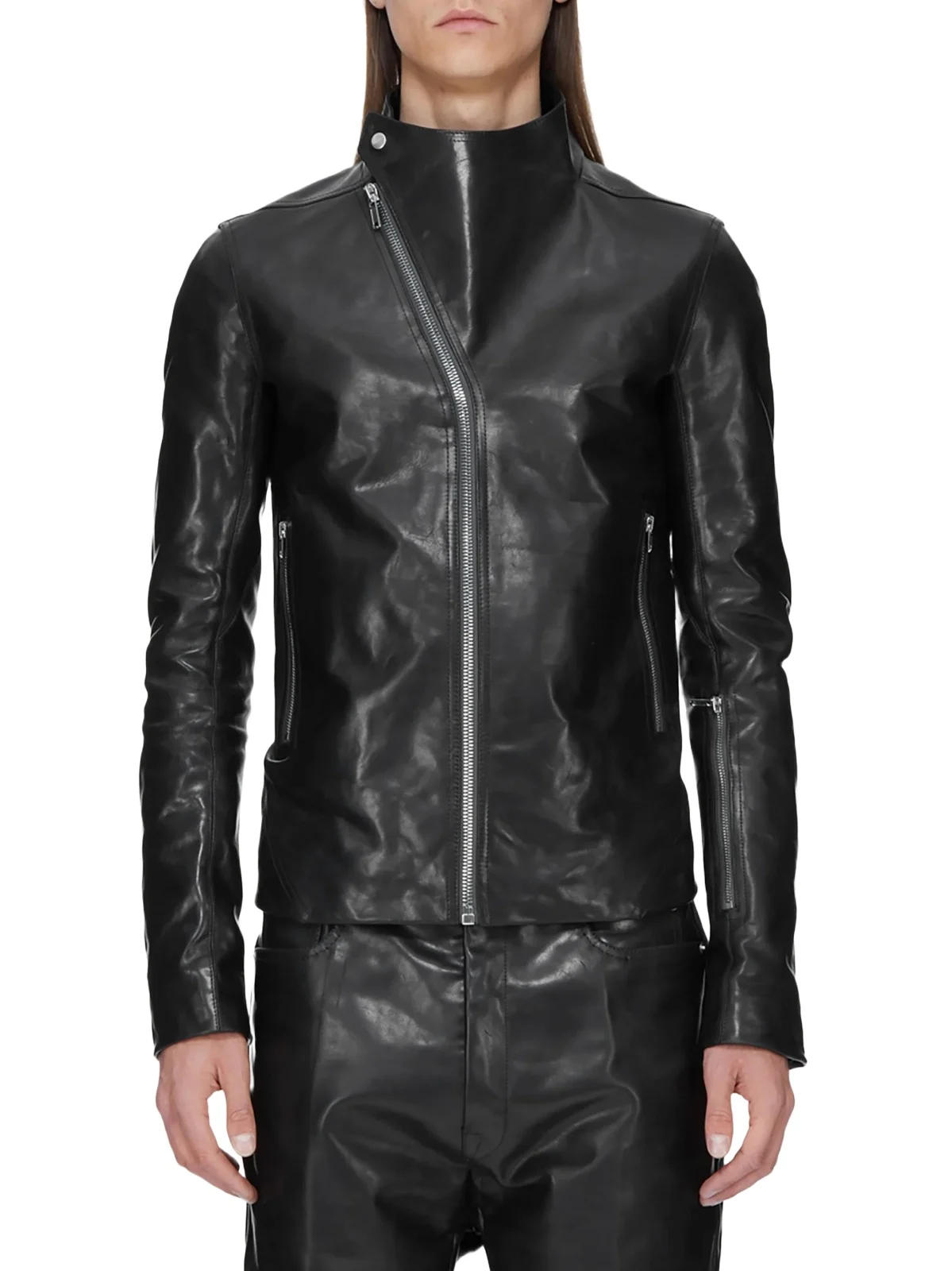 Rick Owens Leather Release Jacket