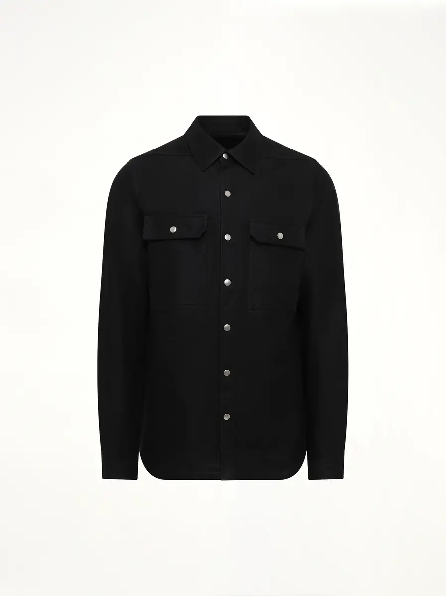 Rick Owens Moleskin Outershirt | Thumbnail 2 Rick Owens Moleskin Outershirt | Thumbnail 2
