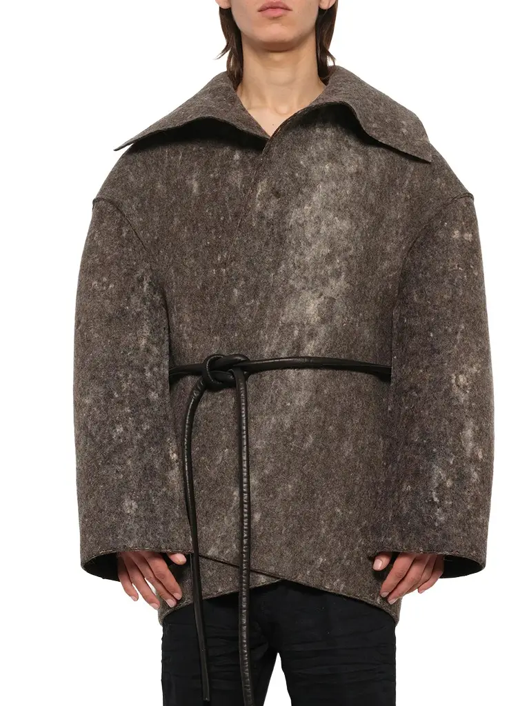 Rick Owens Felted Dracucollar