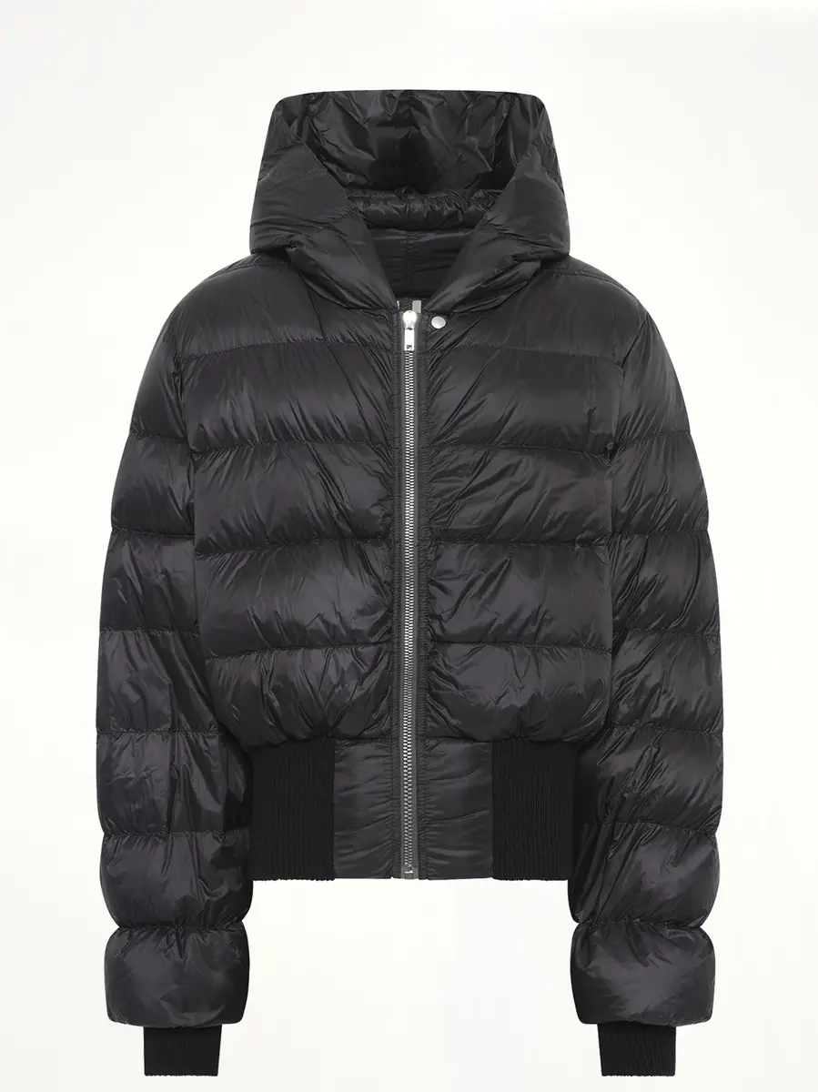 Rick Owens Nylon Duvet Hooded Jacket | Thumbnail 2 Rick Owens Nylon Duvet Hooded Jacket | Thumbnail 2