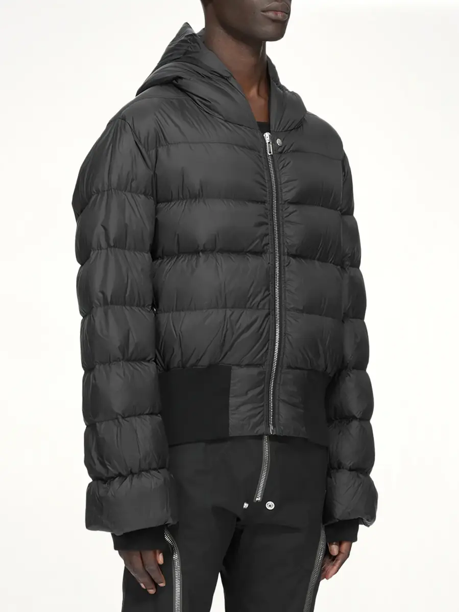 Rick Owens Nylon Duvet Hooded Jacket | Thumbnail 3 Rick Owens Nylon Duvet Hooded Jacket | Thumbnail 3
